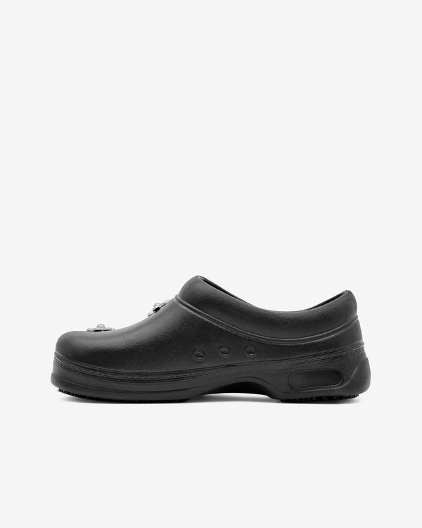 Bao - Deathmask Double Flower Clog - (Black)