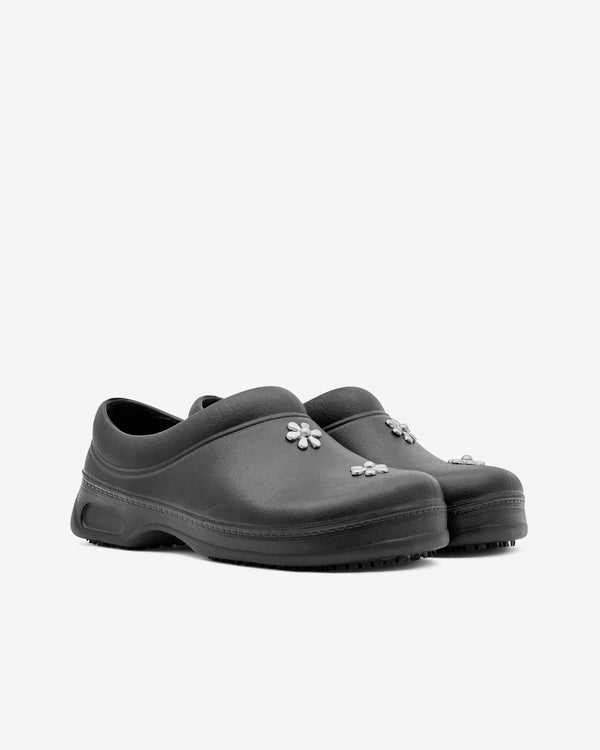 Bao - Deathmask Double Flower Clog - (Black)