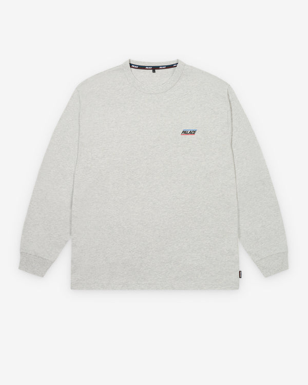 Palace - Men's Basically A Longsleeve - (Grey Marl)