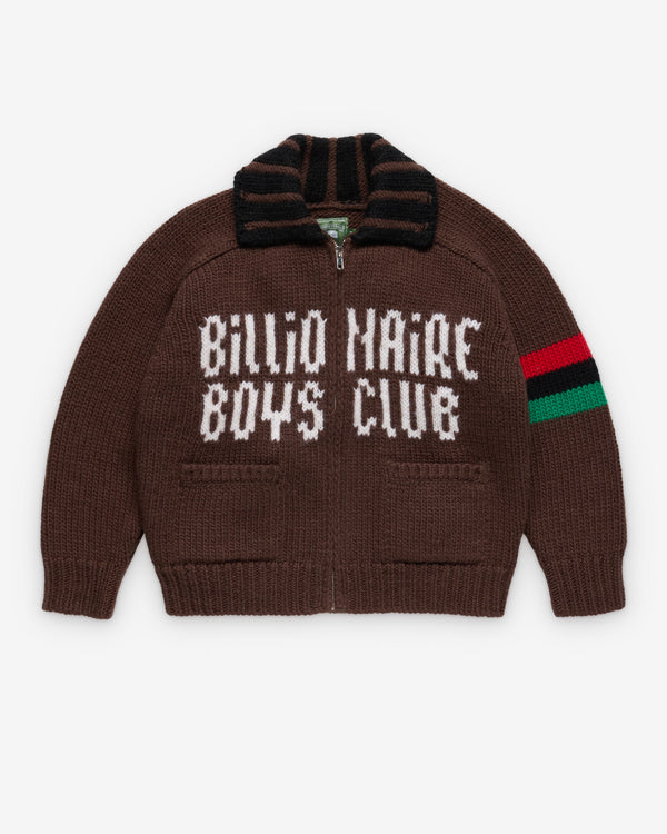 Denim Tears - Men's BBC Zip Sweater - (Brown)