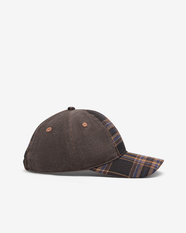 B.Eautiful - Men's B-Turn Low Cap - (Brown Tartan)