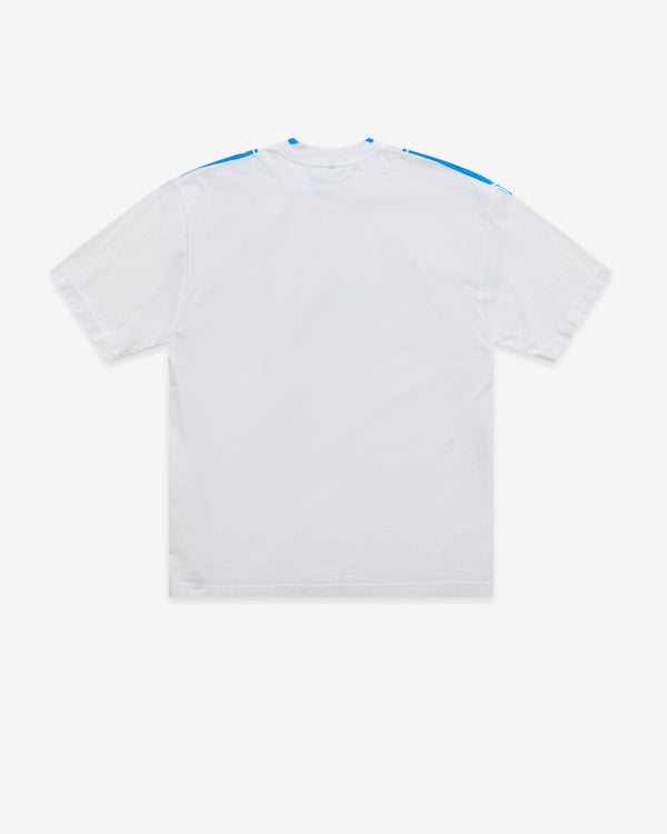 B.Eautiful - Men’s Soccer Jersey T-Shirt - (White/Blue)