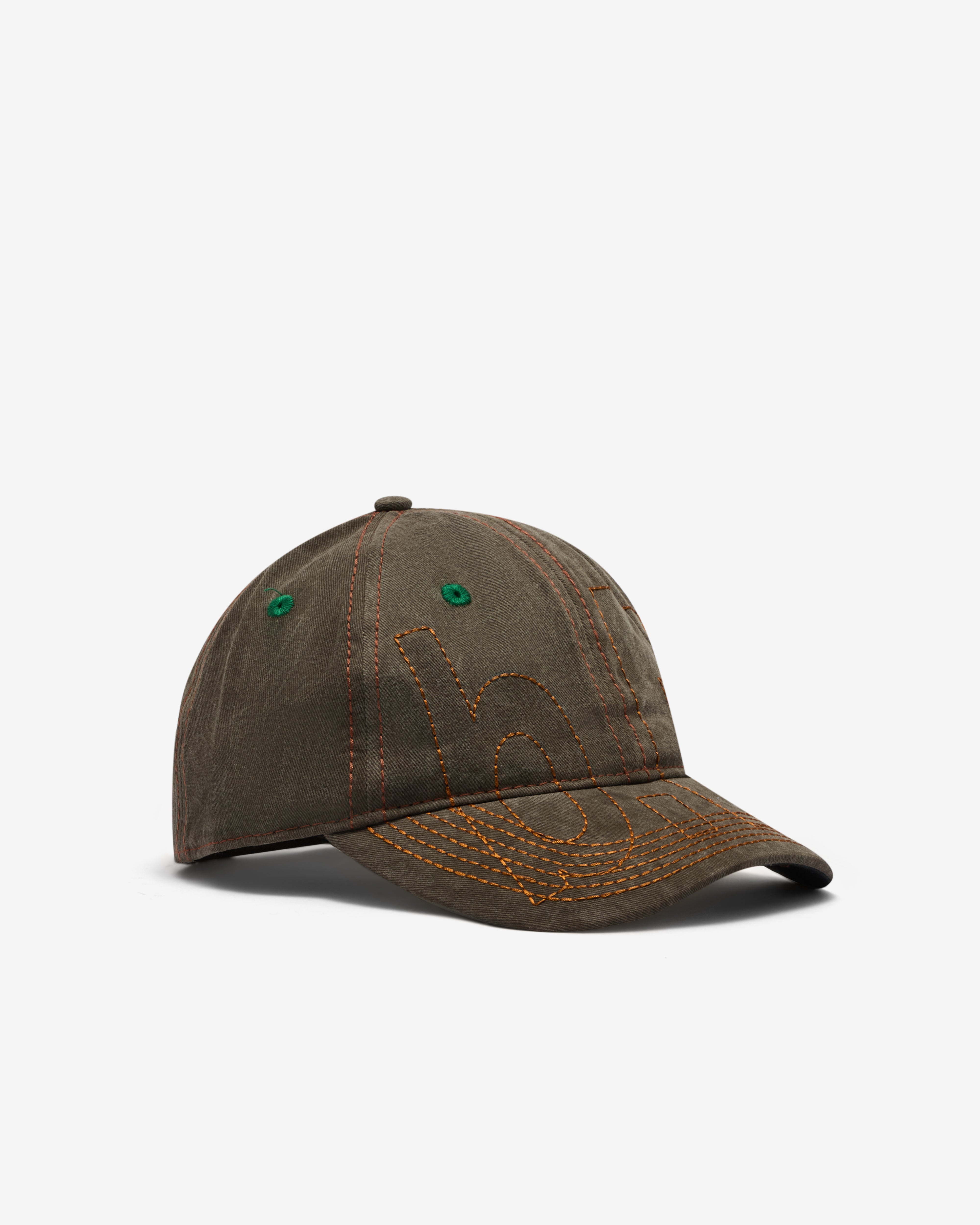 B.Eautiful: Men's Vapor 6 Panel Hat (Washed Brown) | DSML E-SHOP