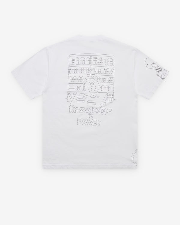 B.Eautiful - Men's DSM Exclusive Writing T-Shirt - (White)
