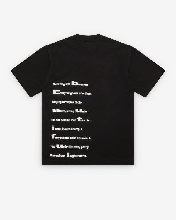B.Eautiful - Men's DSM Exclusive Poem T-Shirt - (Black)