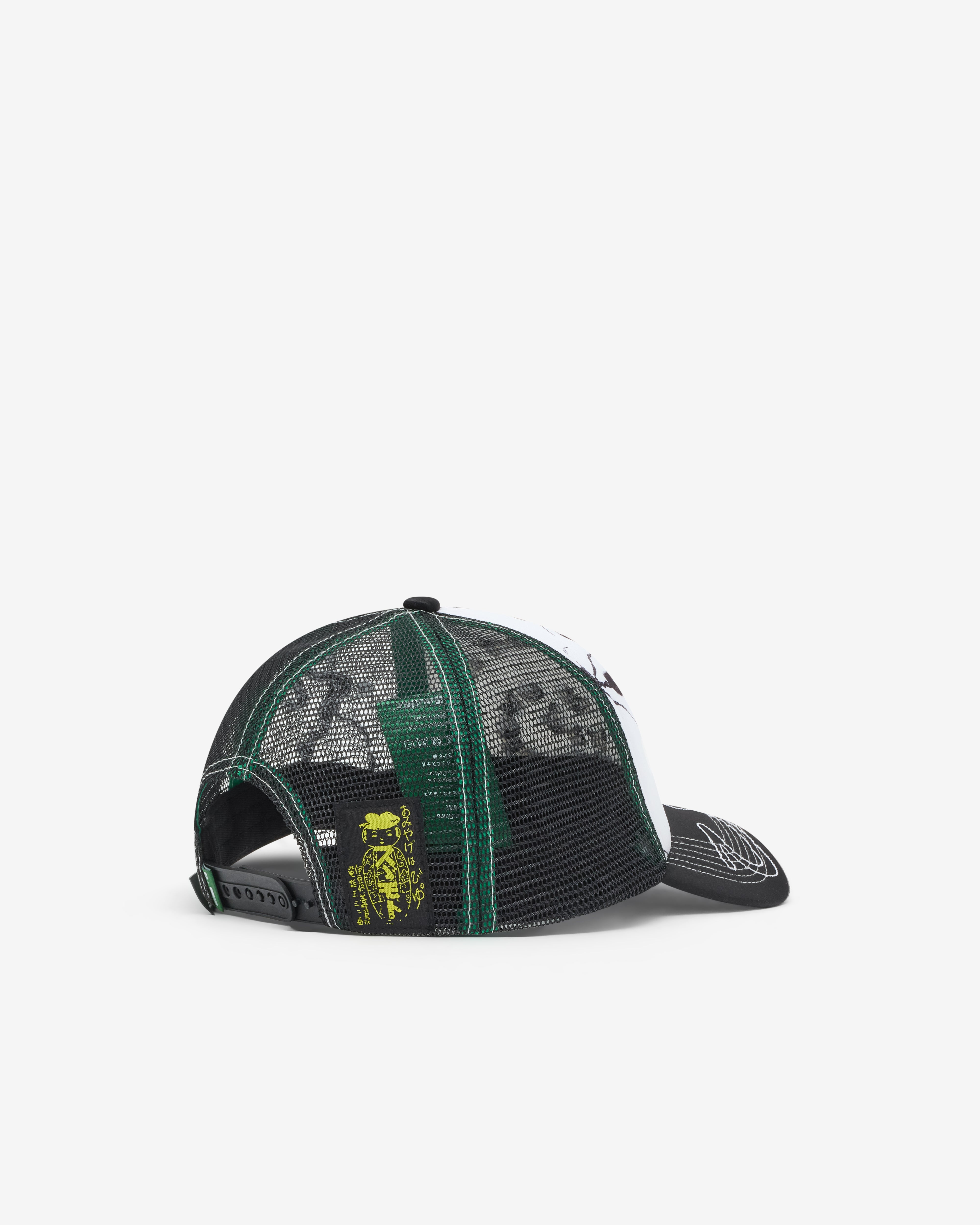 B.Eautiful: Men's B.I Foam Trucker Hat (Black/White) | Dover
