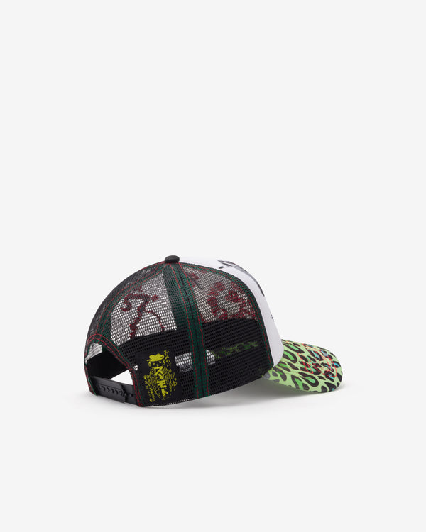 B.Eautiful - Men's B.I Foam Trucker Hat - (Baby Zebra)