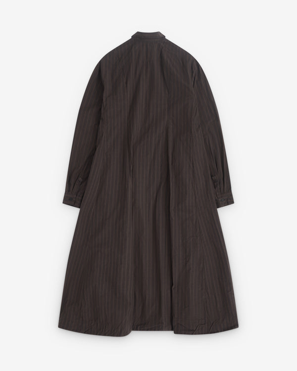 Bergfabel - Women’s Sally Dress - (Moss Stripe)