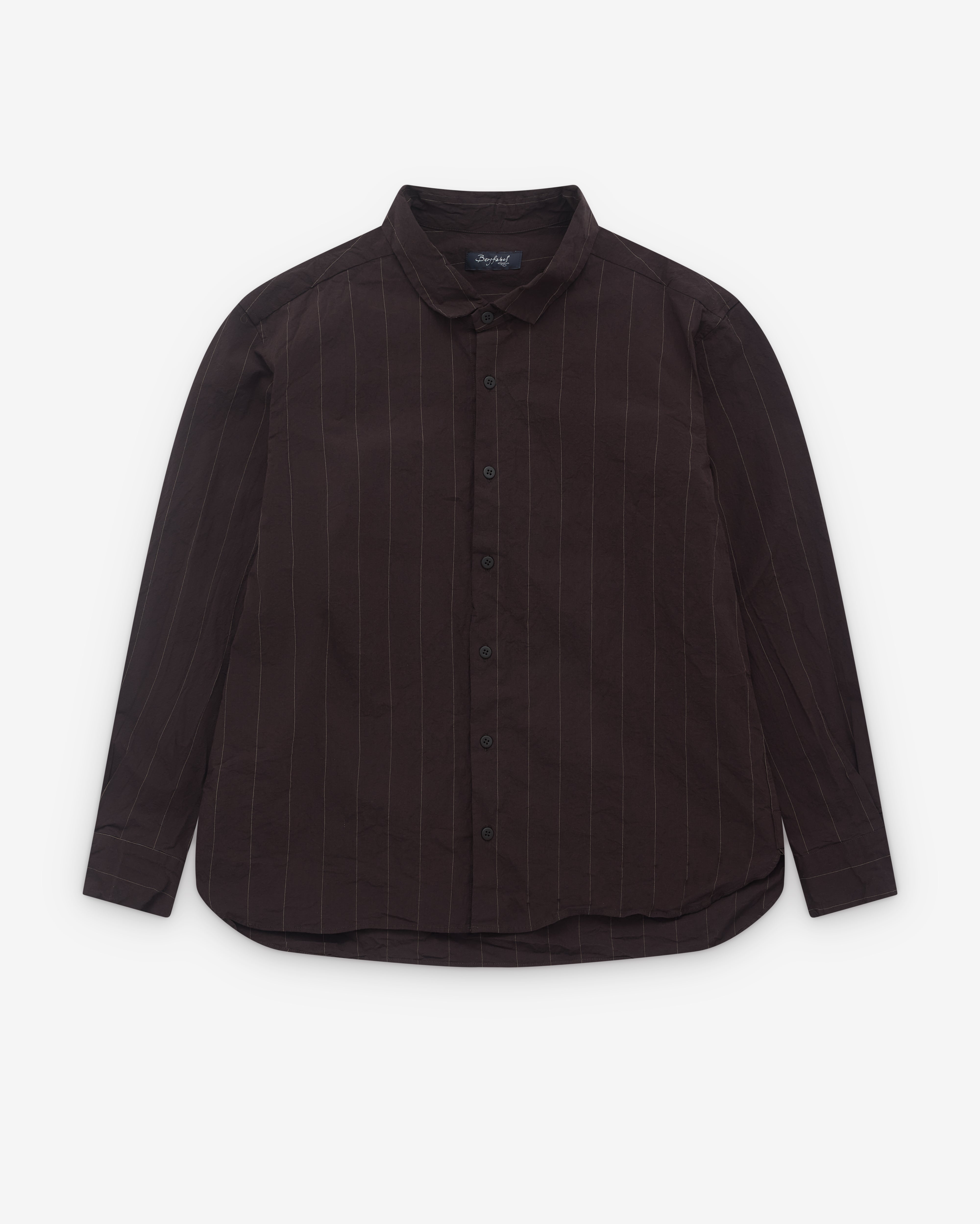 Bergfabel: Men's Farmer Shirt (Eggplant) | DSML E-SHOP