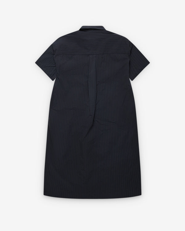 Bergfabel - Women's Sabi Dress - (Navy Stripe)