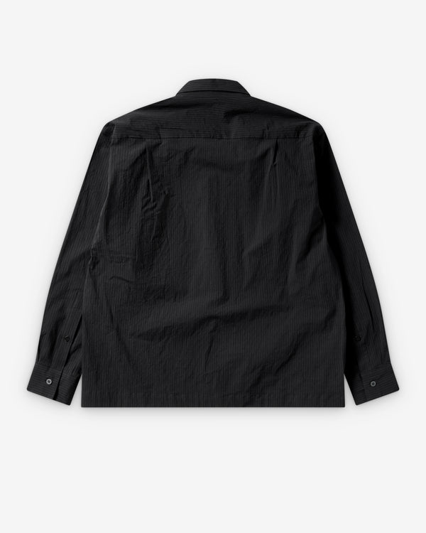 Bergfabel  - Men's Luca Shirt - (Navy Stripe)
