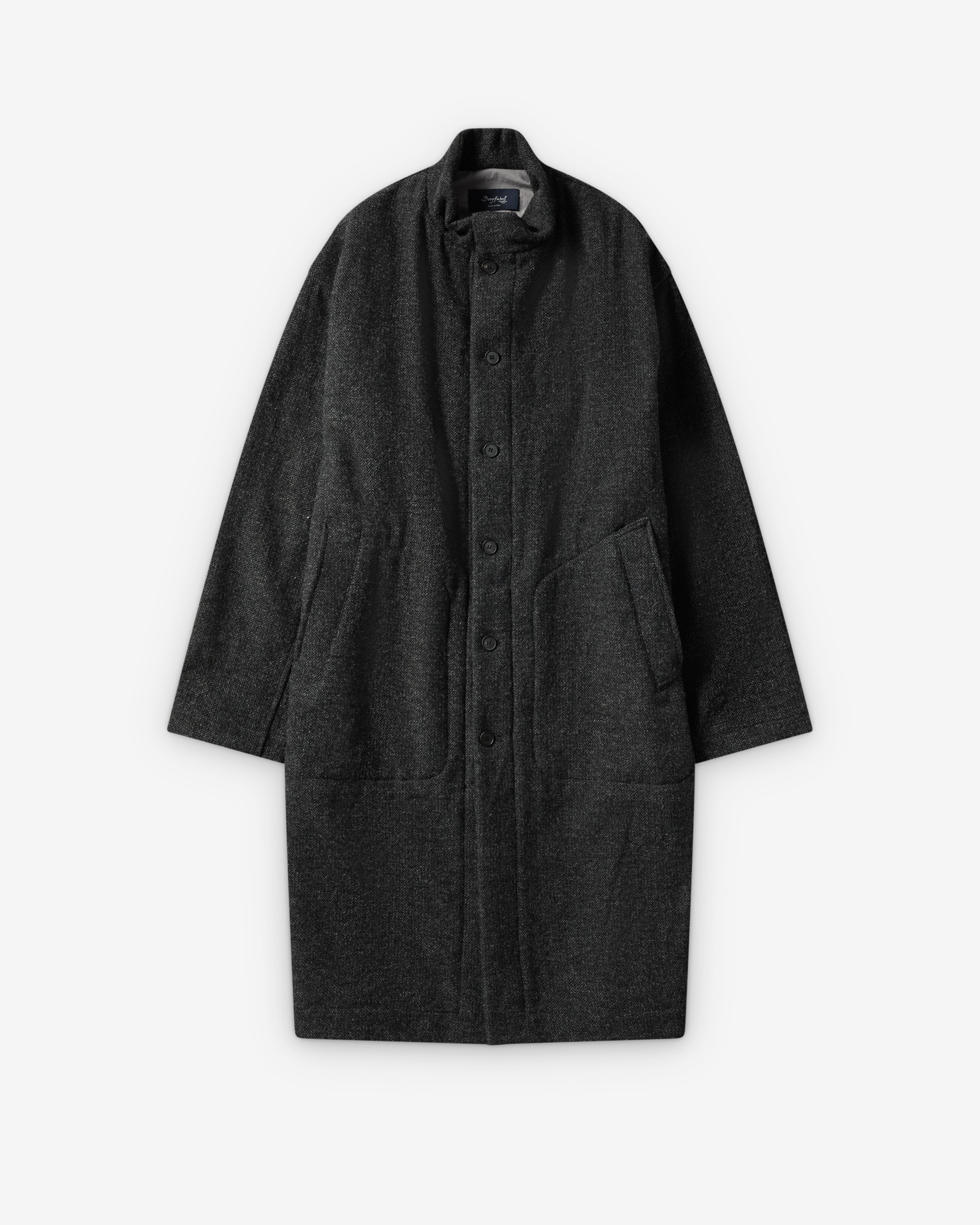 Bergfabel : Men's Alex Coat (Grey) | Dover Street Market London