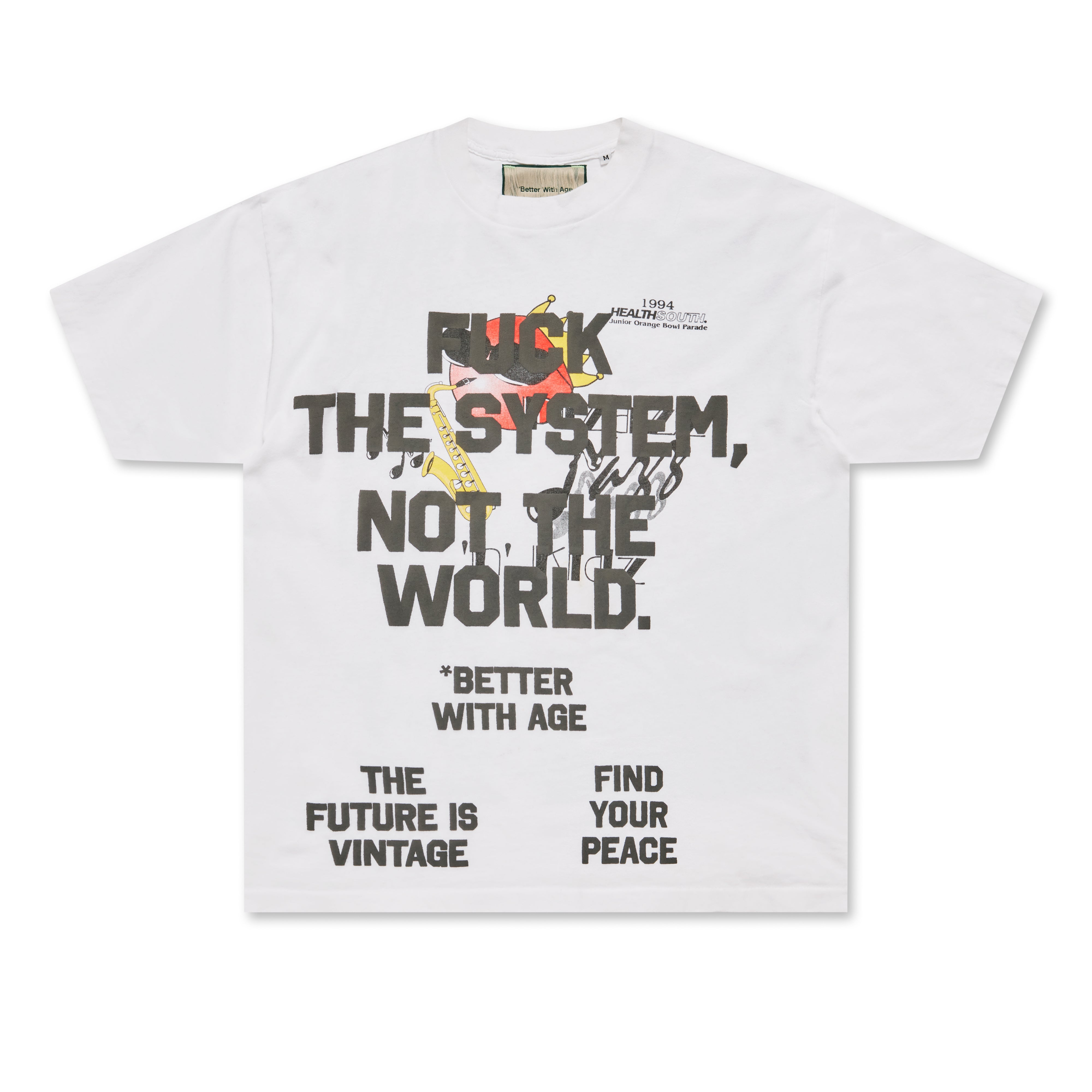 Better With Age - Men's Ftsntw Tee - (White) | Dover Street Market
