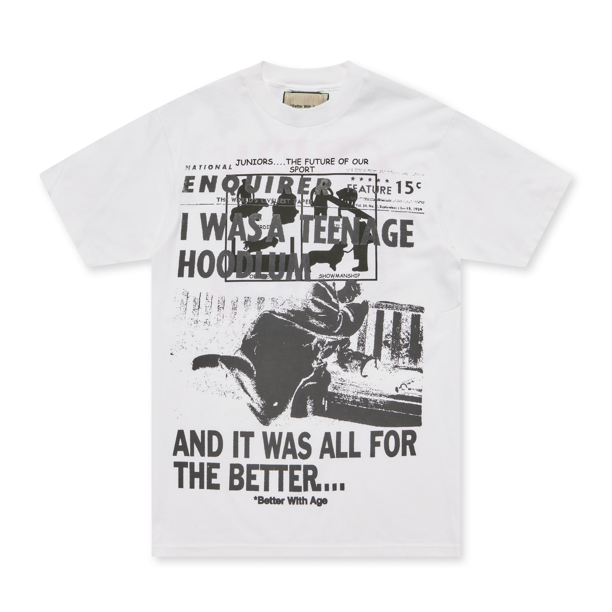 Better With Age - Men's Hoodlum Tee - (White) view 1