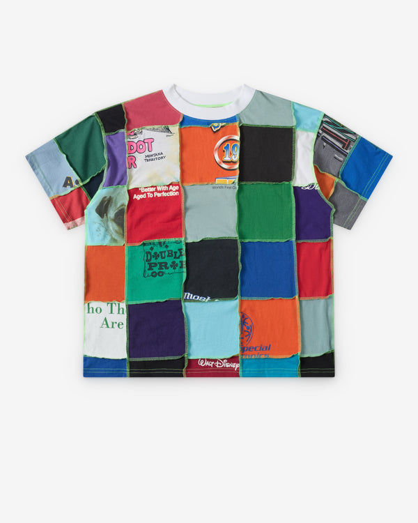 Better With Age - Men's Patchwork T-Shirt - (Multi)