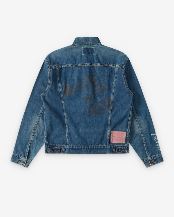 Better With Age - Men's Blanche Denim Trucker Jacket - (Indigo)