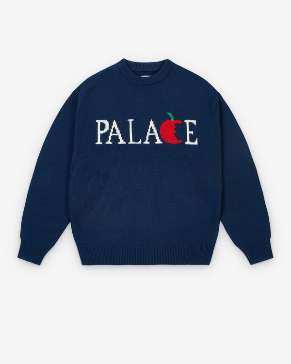 Palace - Men's Big Apple Knit - (Navy)