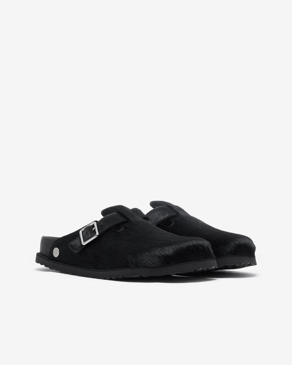 Birkenstock 1774 - Men's Boston Pony Hair - (Black)