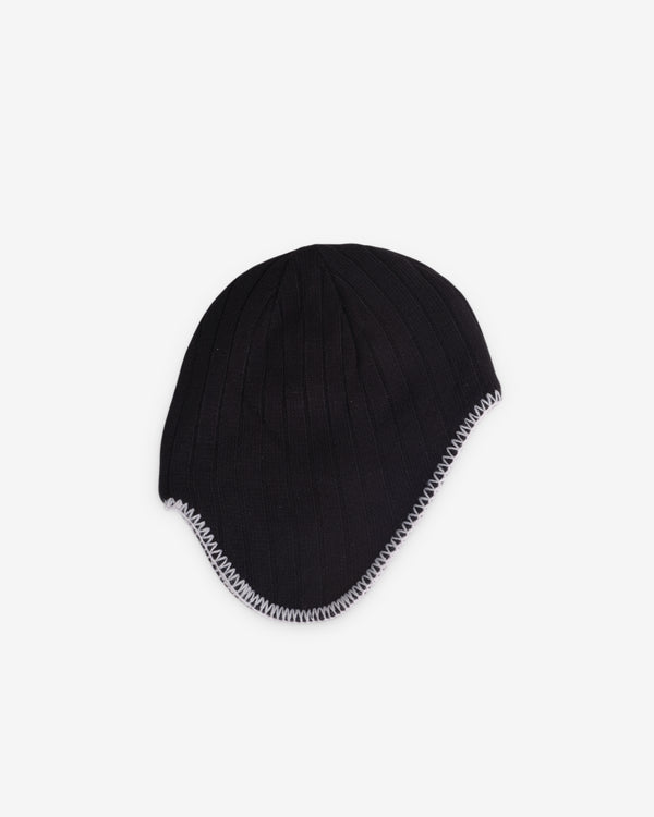 Always Do What You Should Do - Reversible Ear Flap Hat - (Black/Grey)