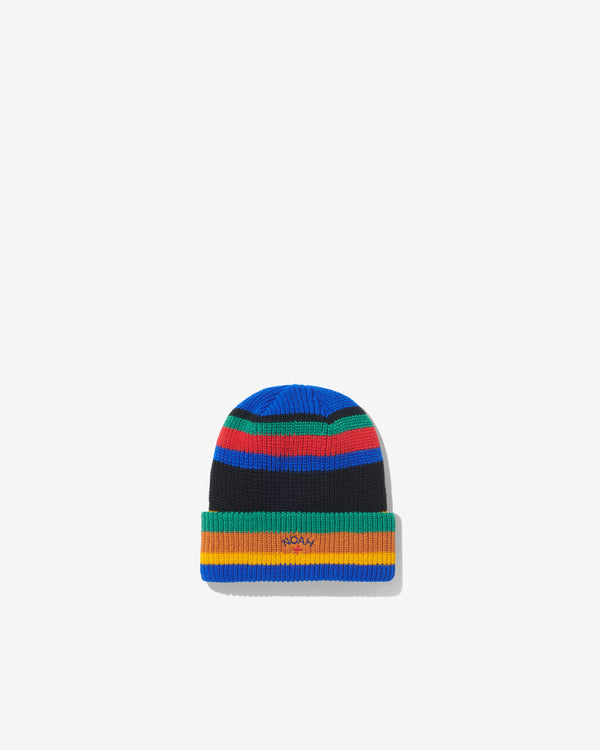 Noah - Men's Multi-Stripe Beanie - (Multi)