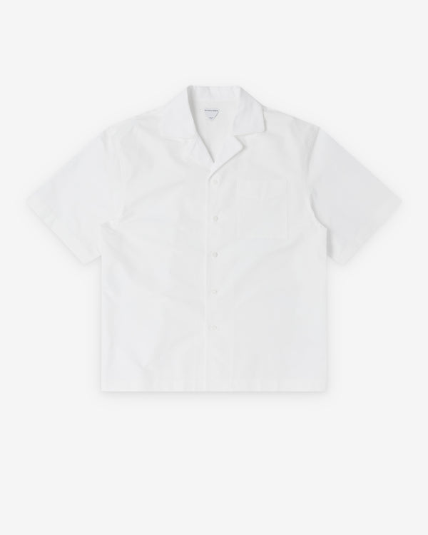 Bottega Veneta  - Men's Compact Cotton Pyjama Shirt - (Chalk)