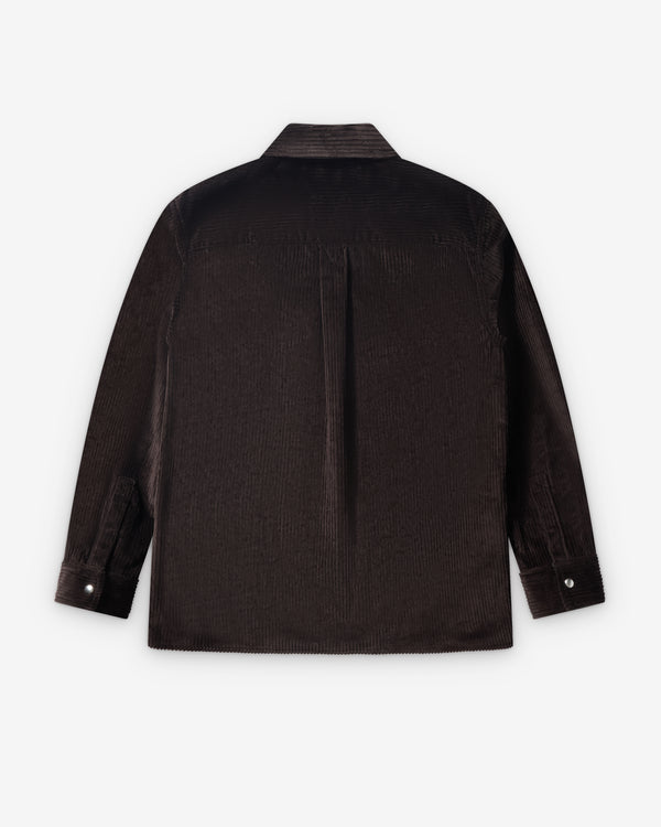Bottega Veneta  - Men's Cotton Corduroy Overshirt - (Intense Carrubo)