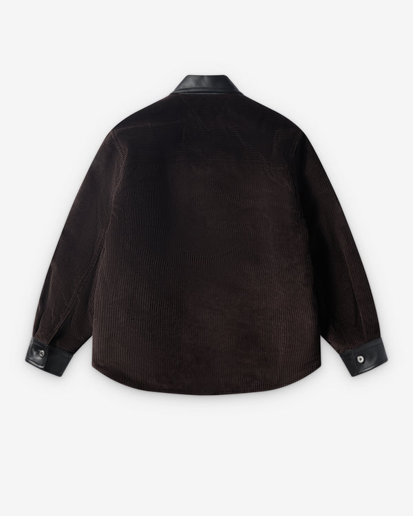 Bottega Veneta  - Men's Washed Cotton Corduroy Shirt - (Black)