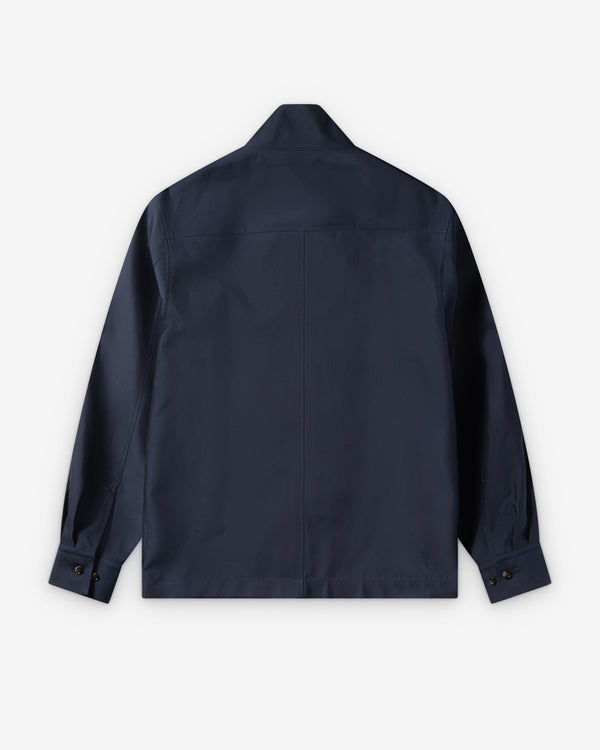 Bottega Veneta  - Men's Cotton and Silk Shirt - (Midnight Blue)