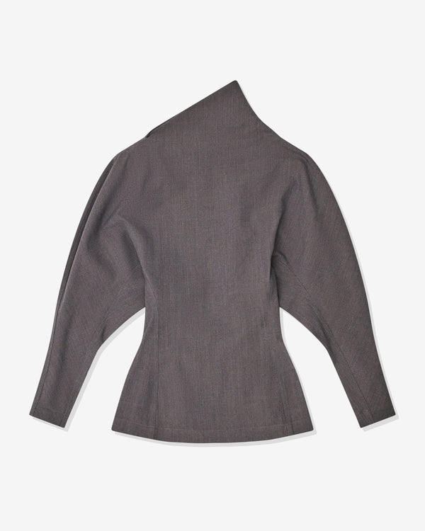 Bottega Veneta - Women's Light Wool Top - (Grey Melange)