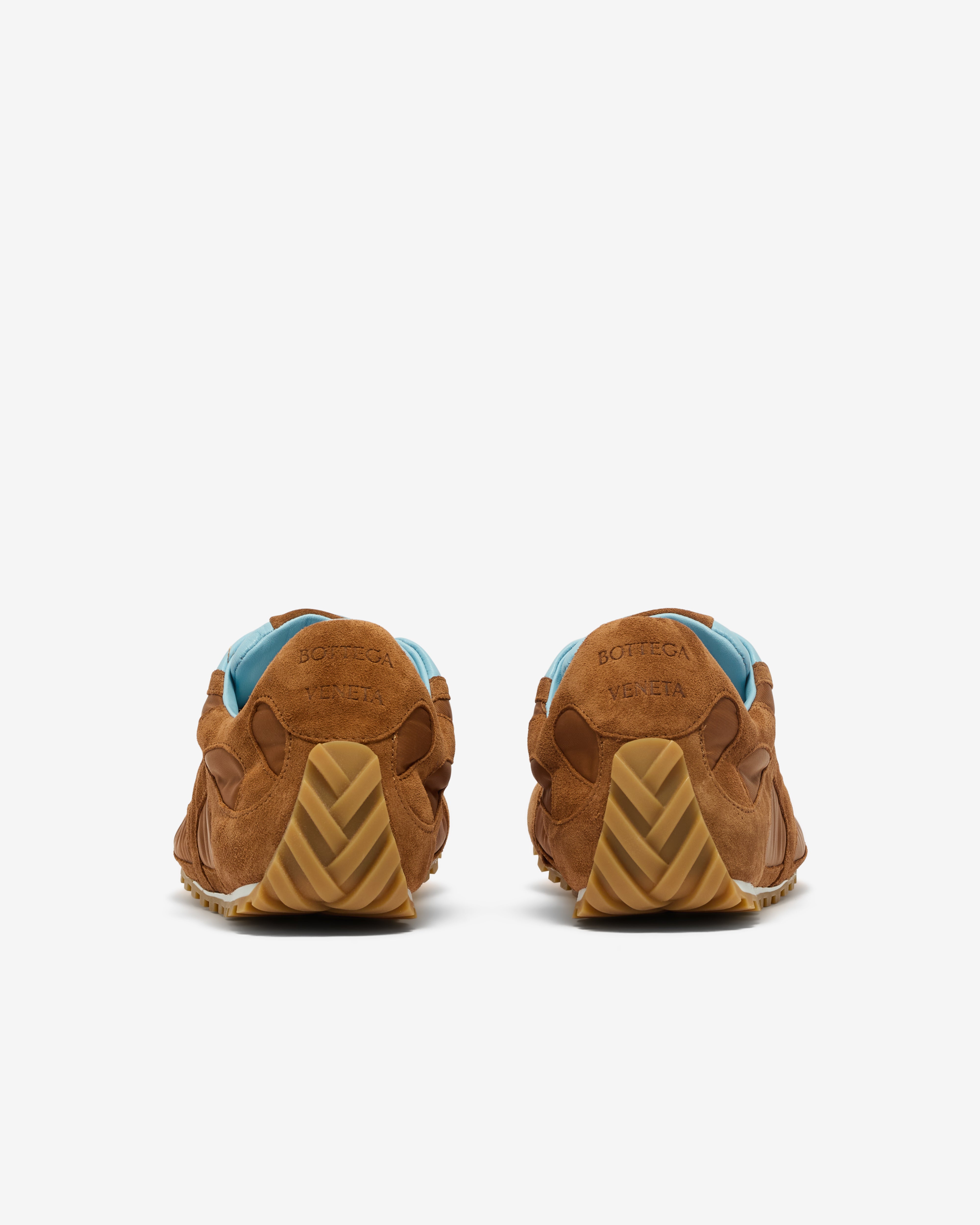 Bottega Veneta: Women's Orbit Flash Sneaker (New Amber/Iceberg