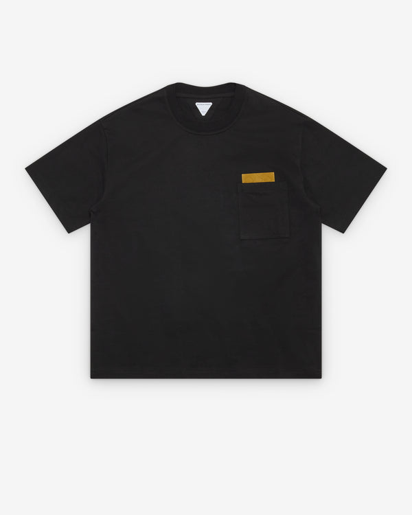 Bottega Veneta  - Men's Pima Cotton Jersey T-Shirt - (Black)