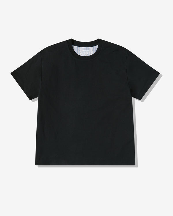 Bottega Veneta - Men's Double Layer Striped T-Shirt - (Navy)