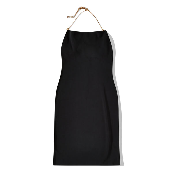 Bottega Veneta - Women's Chain Midi Dress - (Black)
