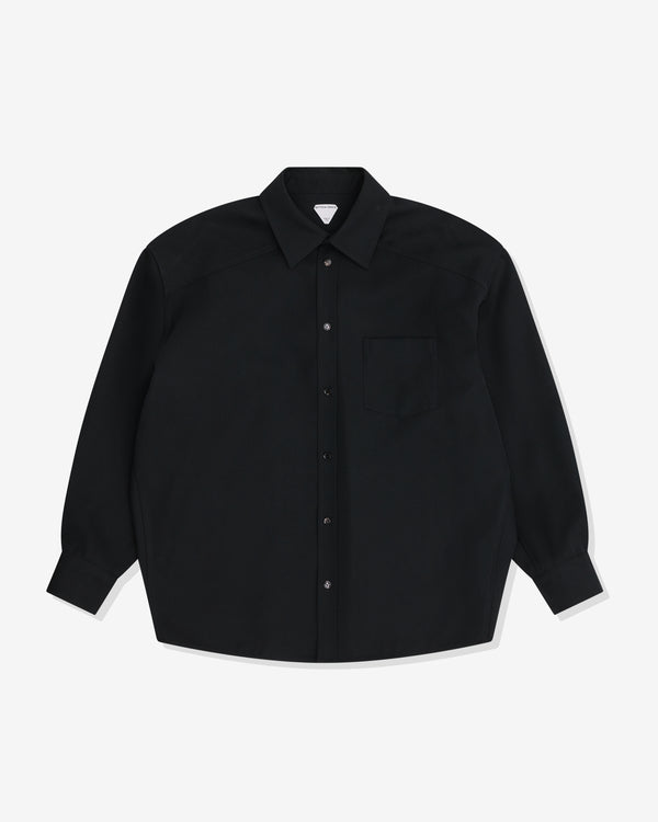 Bottega Veneta - Men's Wool Twill Shirt - (Black)