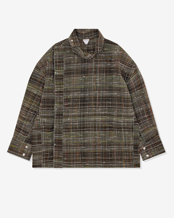 Bottega Veneta - Men's Knotted Viscose Shirt - (Fondant Multicolour)