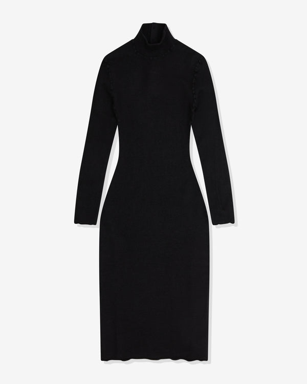 Bottega Veneta - Women's Felted Wool Dress - (Black)