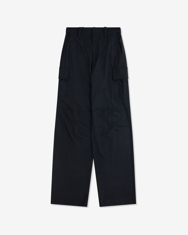 Bottega Veneta - Women's Fine Wool Cargo Trousers - (Midnight Blue)