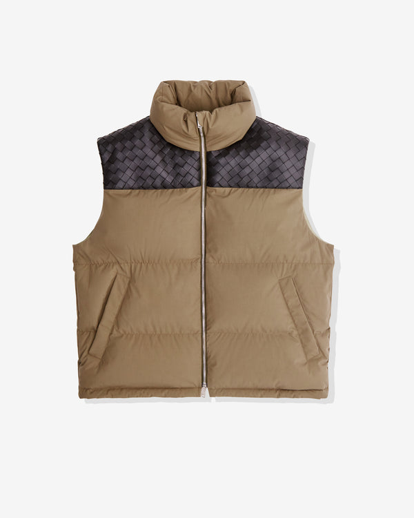 Bottega Veneta - Men's Frosted Poplin Puffer Gilet - (Liana)