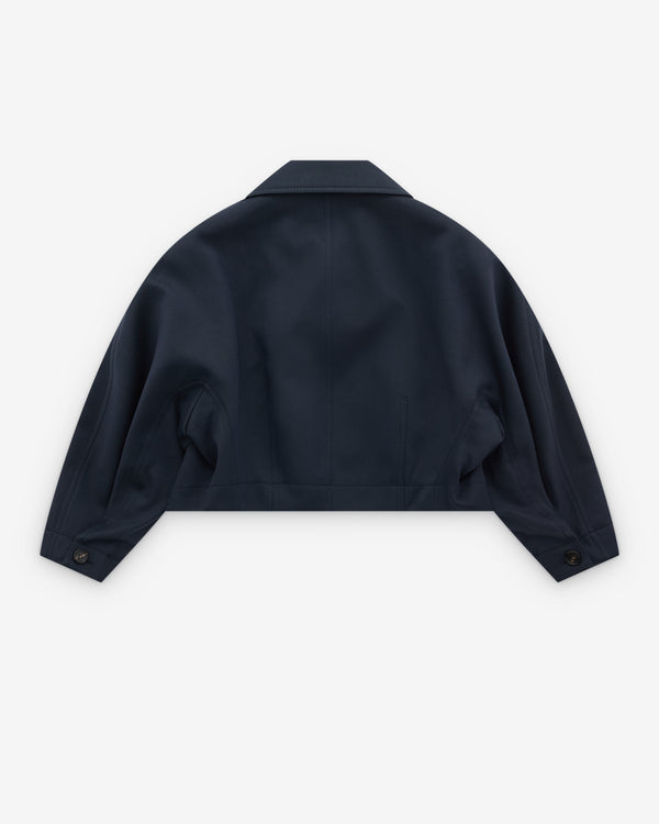 Bottega Veneta - Women’s Wool And Cotton Jacket - (Midnight Blue)