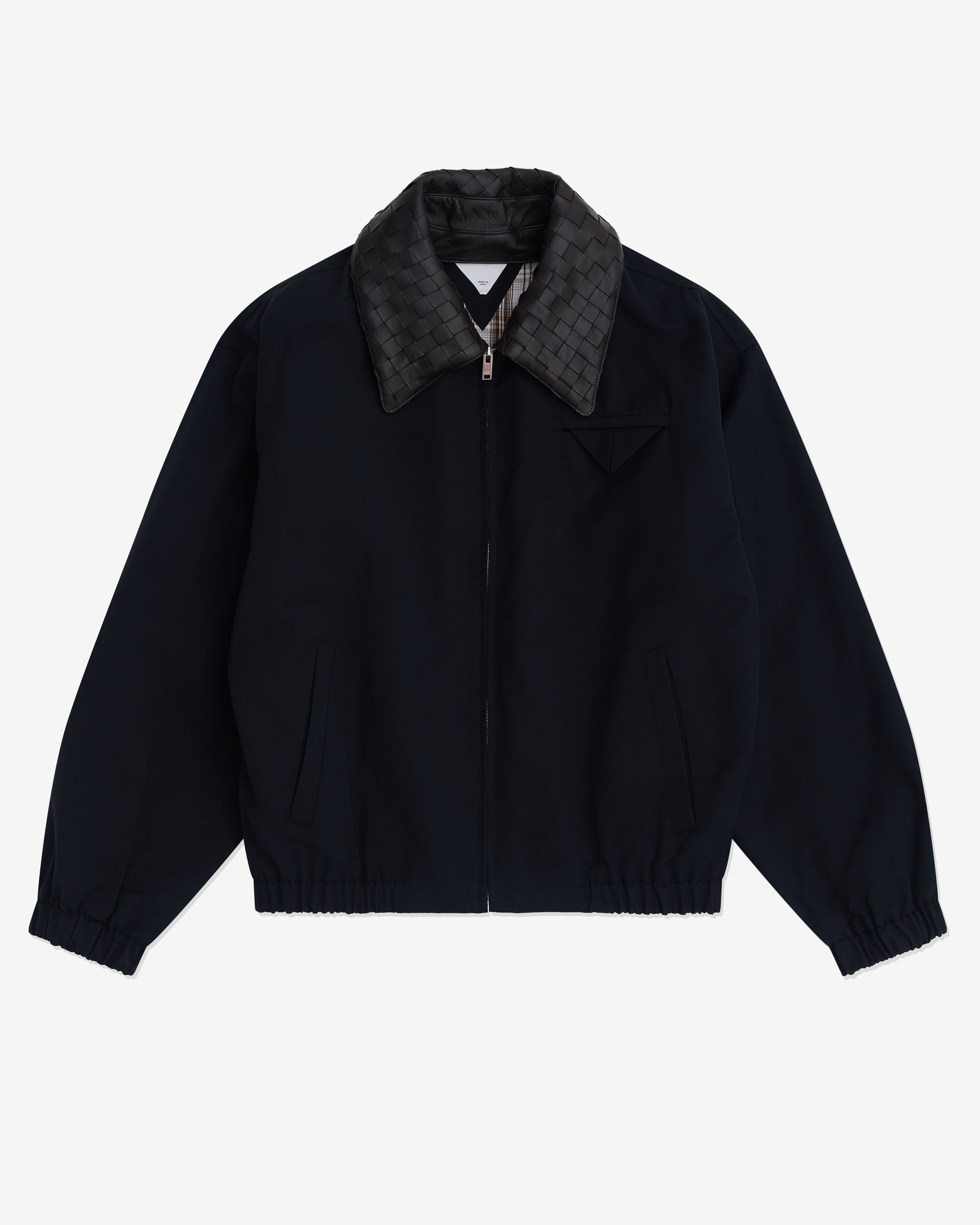Bottega Veneta: Men's Tech Cotton Blouson (Midnight Blue) DSML E