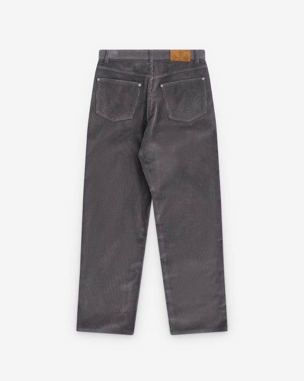 Bottega Veneta - Men’s Matt Cotton Corduroy Trousers - (Thunder)