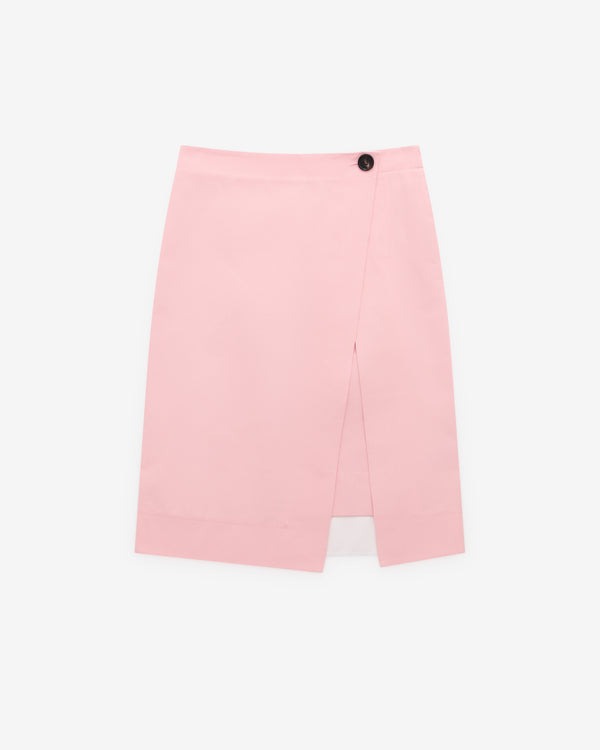 Bottega Veneta - Women’s Cotton Twill Skirt - (Camelia)
