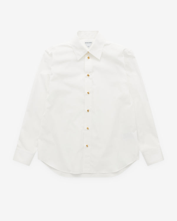 Bottega Veneta - Women's Cotton Poplin Shirt - (White)