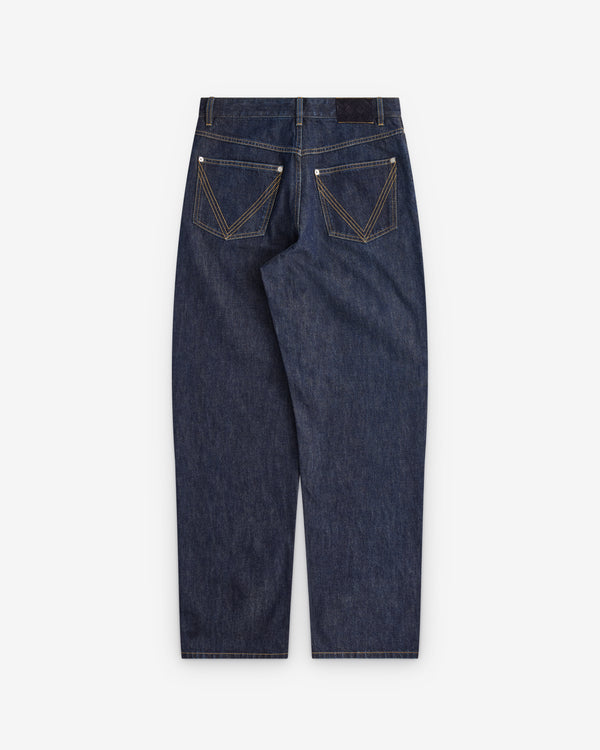 Bottega Veneta - Men's Indigo Wide Leg Denim - (Indigo)