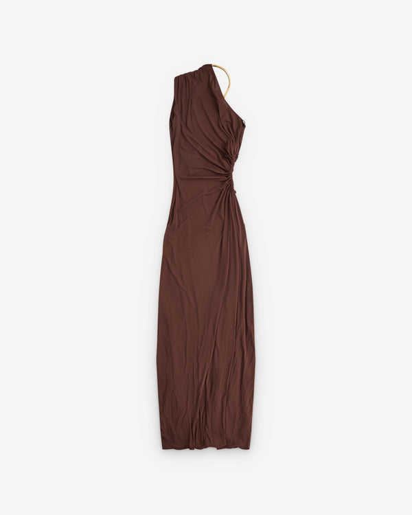 Bottega Veneta - Women's Crepe Viscose Jersey Dress - (Clove)