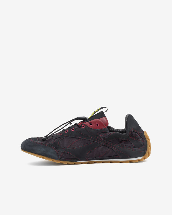 Bottega Veneta - Men's Orbit Flash Sneaker - (Black/Dark Apple Candy)