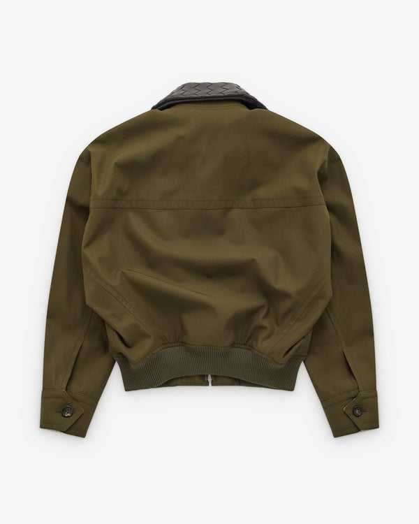Bottega Veneta - Women's Cotton Twill Blouson - (Deep Moss)