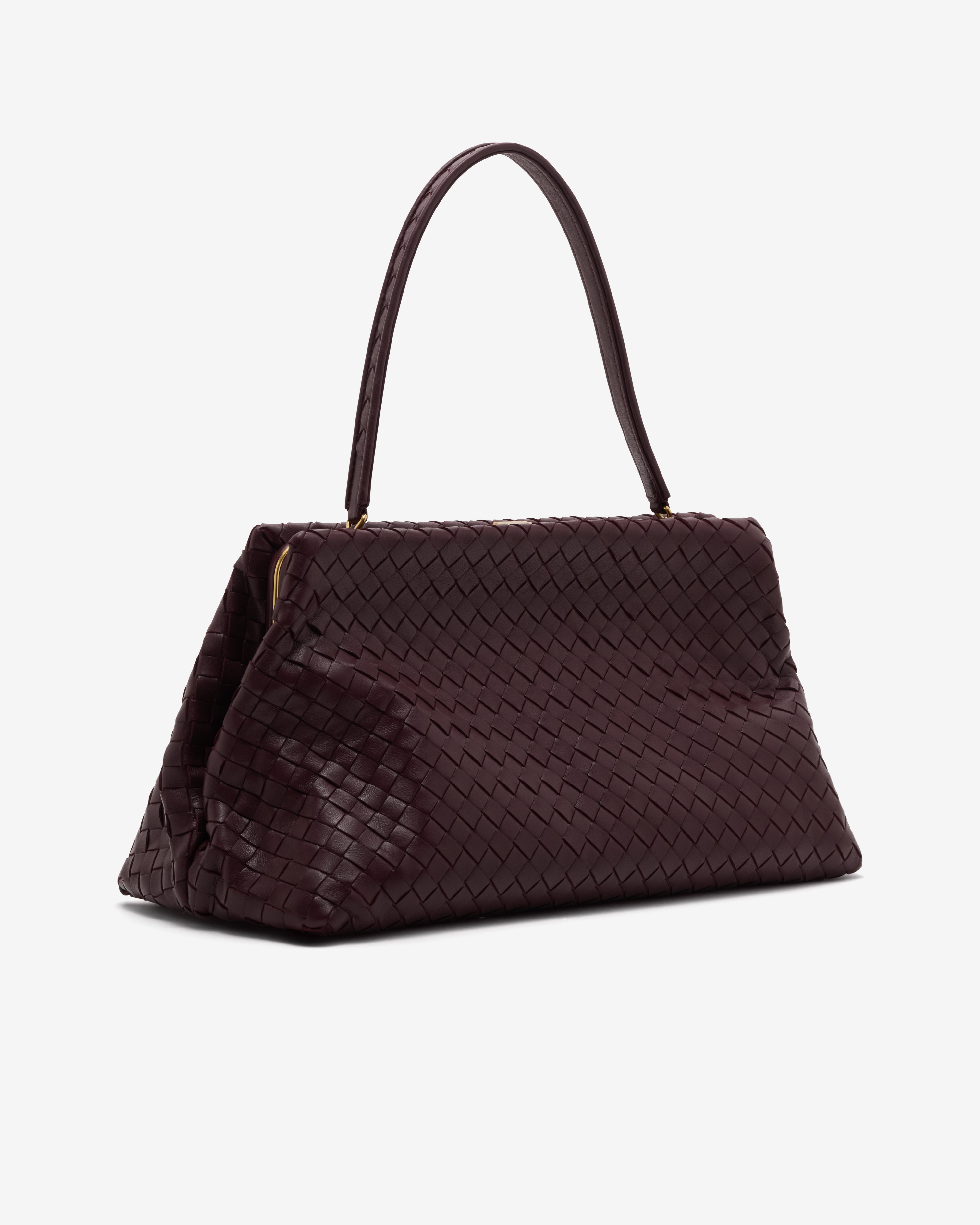 Bottega Veneta : Women's The 1998 Bag (Deep Mahogany) | Dover