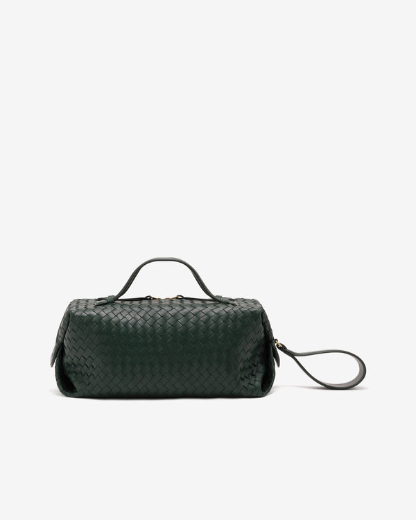 Bottega Veneta  - Women's Gioco Top-Handle Bag - (Alpine Green)