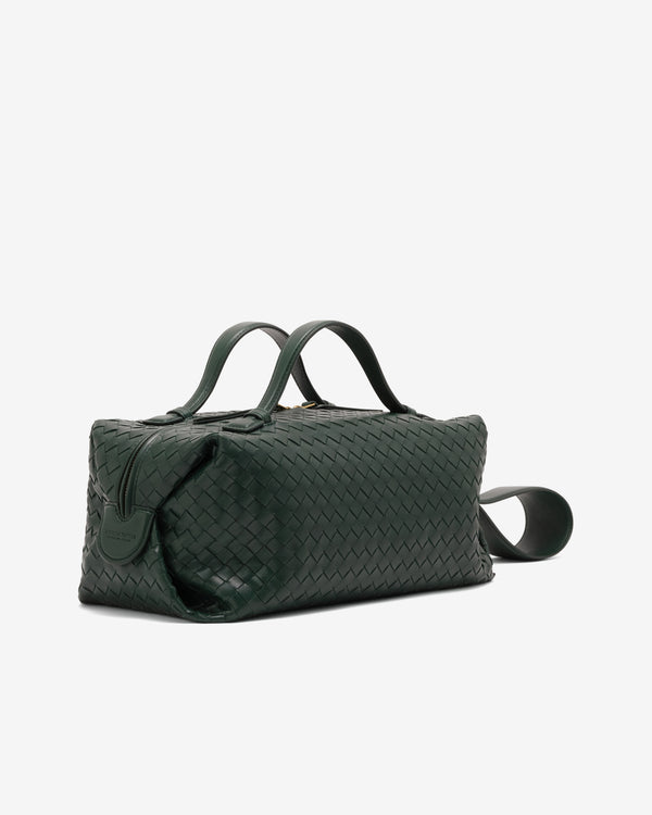 Bottega Veneta  - Women's Gioco Top-Handle Bag - (Alpine Green)